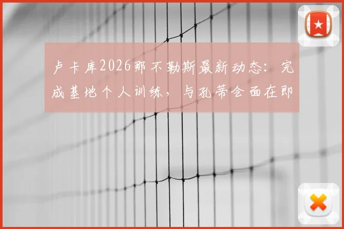卢卡库2026那不勒斯最新动态:完成基地个人训练,与孔蒂会面在即,转会前景深度剖析